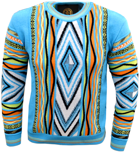 Original Paolo Deluxe®  Sweater Modell "Callo" Türkis
