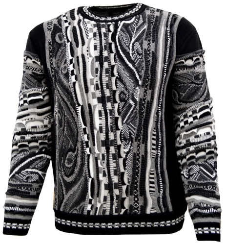 Original Paolo Deluxe® Sweater Modell "Big Capo" Black