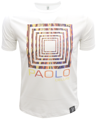 Paolo Deluxe® T-Shirt "Frame" white