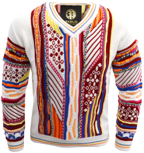 Original Paolo Deluxe® Sweater Modell: "Amadeo" V-Ausschnitt