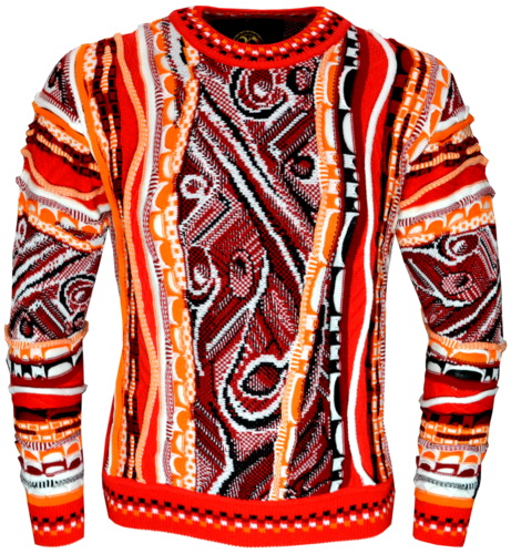 Original Paolo Deluxe® Sweater Modell: "Umberto" in Rot
