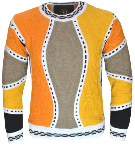 Original Paolo Deluxe®  Sweater Modell: "Loui 2.0" in Curry
